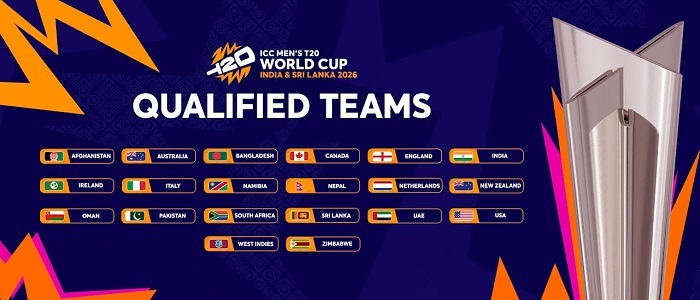 T20 World Cup 2026 Participating Teams - Kheloyarapp